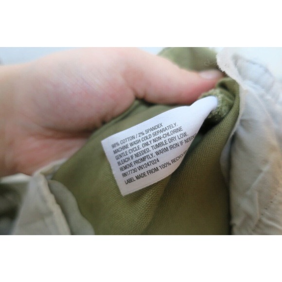 A New Day Wide Cotton Blend Leg High Rise Cropped Pants - Picture 10 of 10